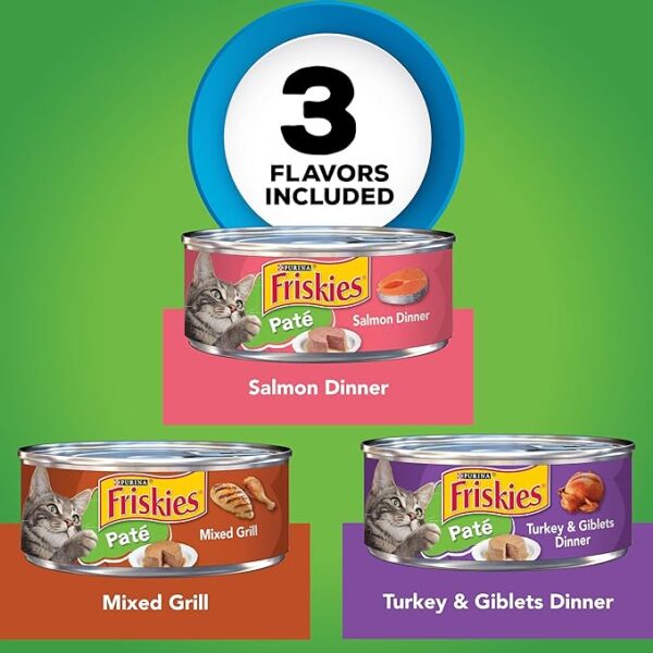 Can Kittens Eat Adult Cat Food, Turkey and Giblets and Mixed Grill - (2 Packs of 12) 5.5 oz. Cans - Image 3