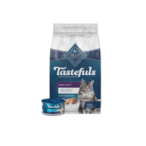 Blue Buffalo Tastefuls Indoor Natural Adult Dry Cat Food, Chicken 15lb bag